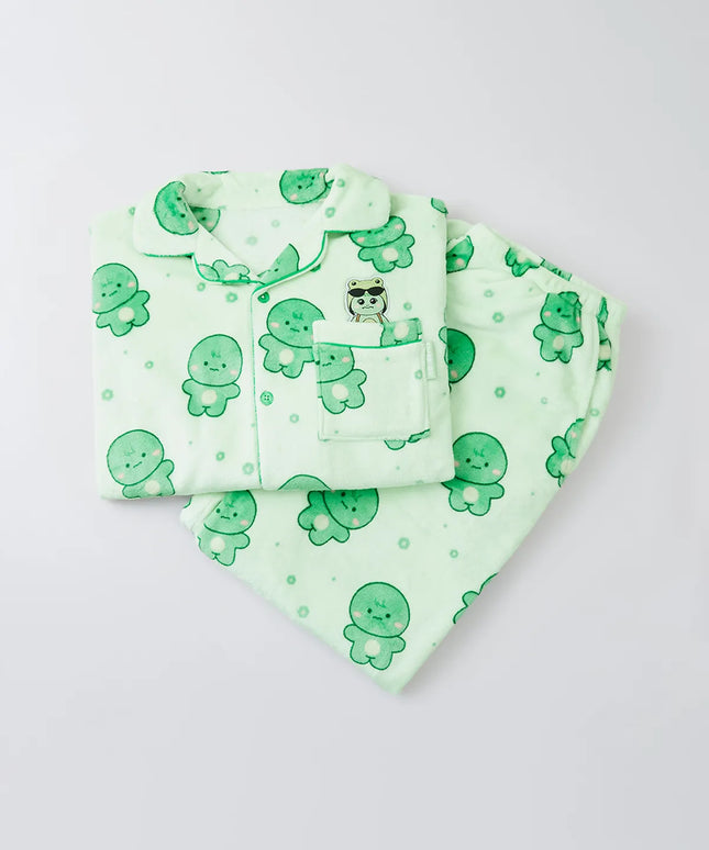 MONMUNGCHI X - SLEEPING PAJAMAS LIGHT GREEN - COKODIVE