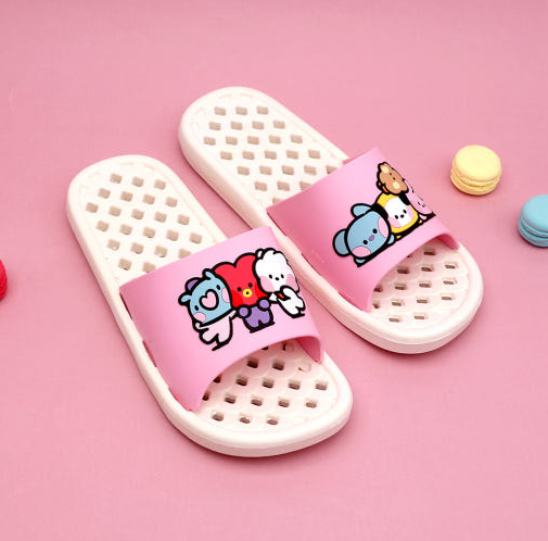 BT21 - MININI FRIENDS BATHROOM SHOES (270mm) - COKODIVE
