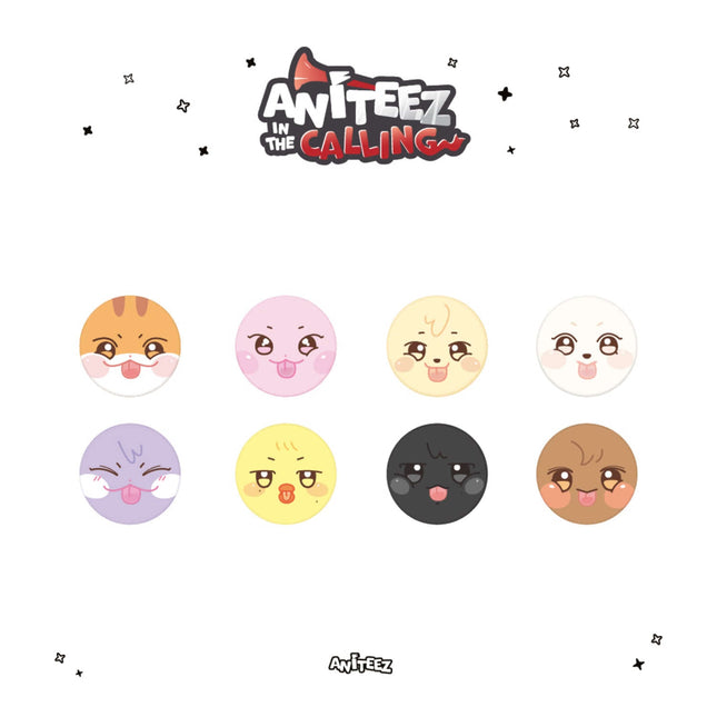 ATEEZ - ANITEEZ IN THE CALLING POP UP OFFICIAL MD SOFT PIN BUTTON - COKODIVE
