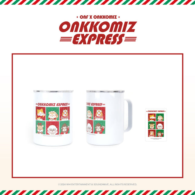 ONF - ONKKOMIZ EXPRESS ONF X ONKKOMIZ POP UP STORE OFFICIAL MD STAINLESS MUG - COKODIVE