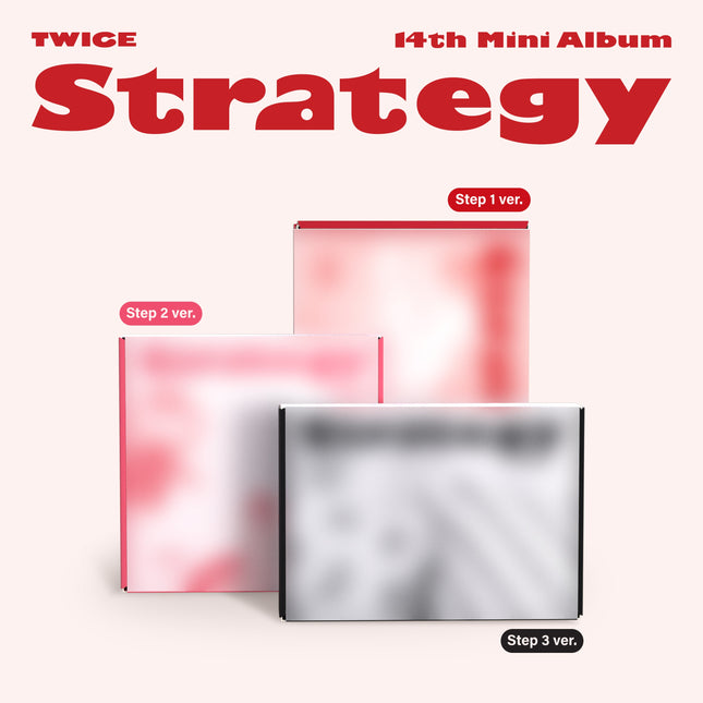 TWICE - STRATEGY 14TH MINI ALBUM STANDARD SET - COKODIVE