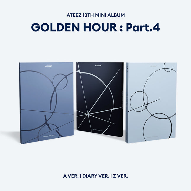 ATEEZ - GOLDEN HOUR : PART.4 MINI 13TH ALBUM STANDARD SET - COKODIVE