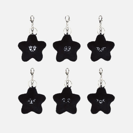 NCT127 - NEO CITY : SEOUL - THE MOMENTUM 4TH TOUR OFFICIAL MD BLACK STARFISH DOLL KEYRING - COKODIVE