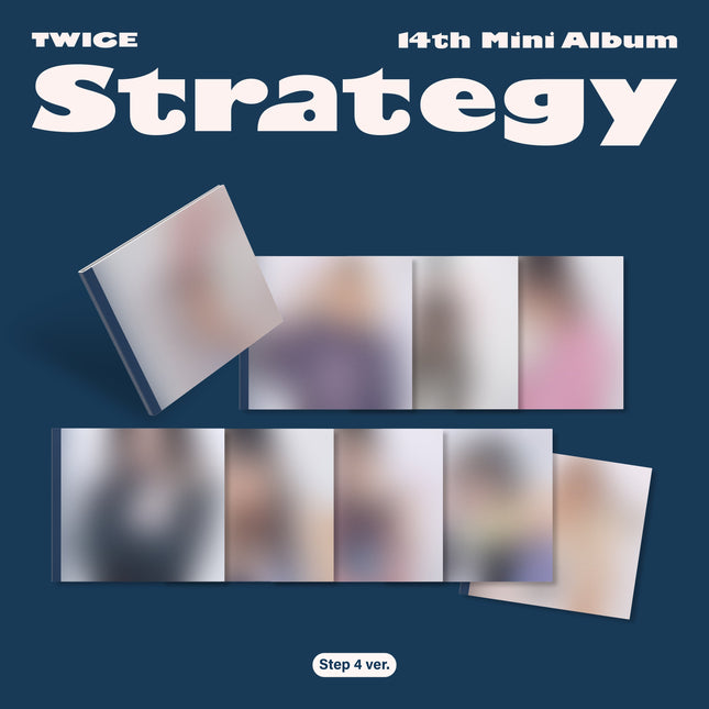 TWICE - STRATEGY 14TH MINI ALBUM STEP 4 VER SET - COKODIVE