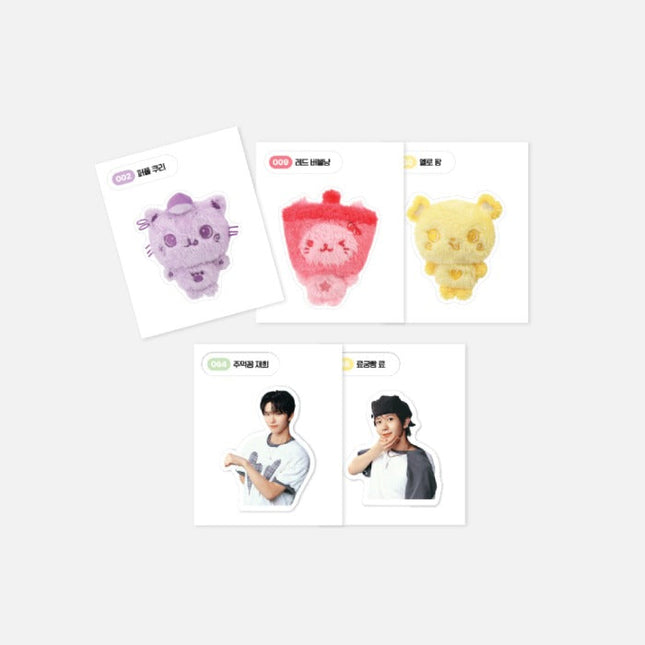 NCT WISH - FIND YOUR COLOR POP UP OFFICIAL MD RANDOM TTIBU STICKER SET - COKODIVE