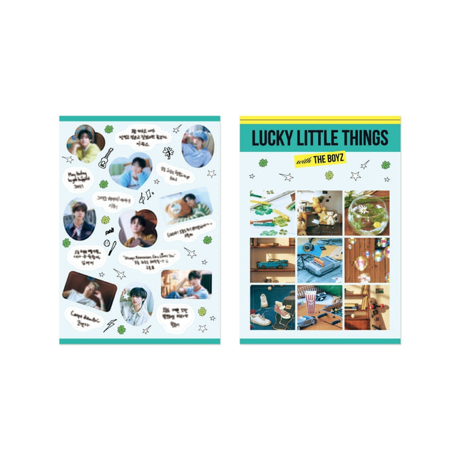 THE BOYZ - LUCKY LITTLE THINGS OFFICIAL MD STICKER SHEET - COKODIVE