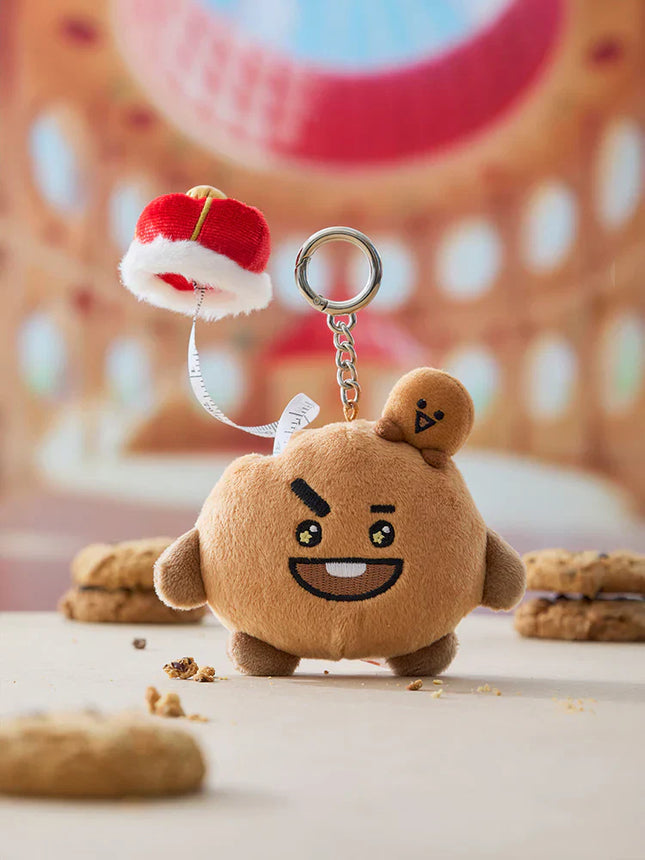 BT21 - SHOOKY THE KING DOLL TAPE MEASURE KEYRING - COKODIVE