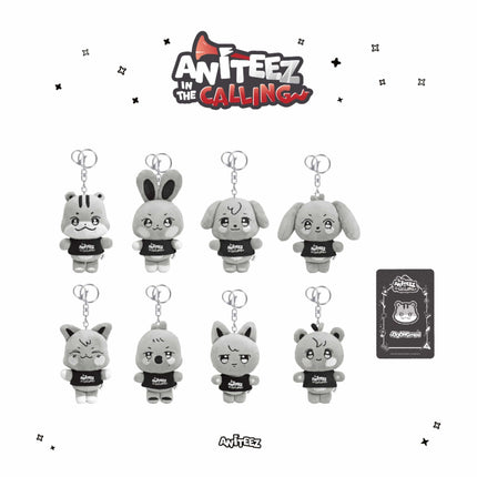 ATEEZ - ANITEEZ IN THE CALLING POP UP OFFICIAL MD THE CALLING ANITEEZ PLUSH KEYRING - COKODIVE