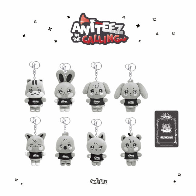 ATEEZ - ANITEEZ IN THE CALLING POP UP OFFICIAL MD THE CALLING ANITEEZ PLUSH KEYRING - COKODIVE