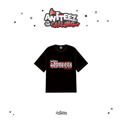 ATEEZ - ANITEEZ IN THE CALLING POP UP OFFICIAL MD T-SHIRTS BLACK - COKODIVE