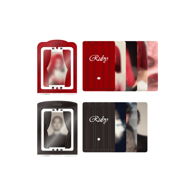 JENNIE - RUBY OFFICIAL MD TURN-ARIUND ACRYLIC STAND + PHOTOCARD SET - COKODIVE