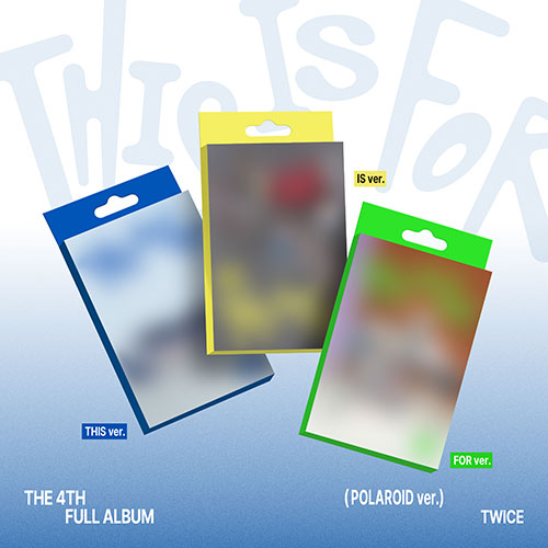 TWICE - THIS IS FOR 4TH ALBUM POLAROID VER RANDOM - COKODIVE