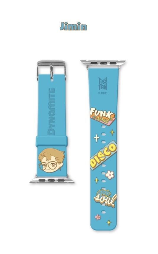 TWS 38 & 40mm Band / JIMIN BTS - TINYTAN DYNAMITE APPLE WATCH STRAP