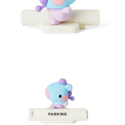 TWS CHARACTER MD BT21 MININI CAR FIGURE PHONE NUMBER PLATE