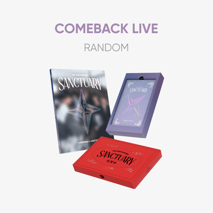 TXT - THE STAR CHAPTER : SANCTUARY 7TH MINI ALBUM WEVERSE COMEBACK LIVE GIFT PHOTOBOOK RANDOM - COKODIVE