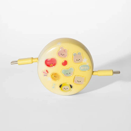 BT21 - COSMIC TRAVEL COLLECTION 100W RETACTABLE USB-C CABLE (MININI 150CM) - COKODIVE