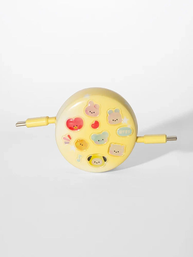 BT21 - COSMIC TRAVEL COLLECTION 100W RETACTABLE USB-C CABLE (MININI 150CM) - COKODIVE